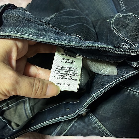 Express Mid-Rise Dark Wash Skinny Jeans, Women’s Size 2S. - Picture 5 of 7